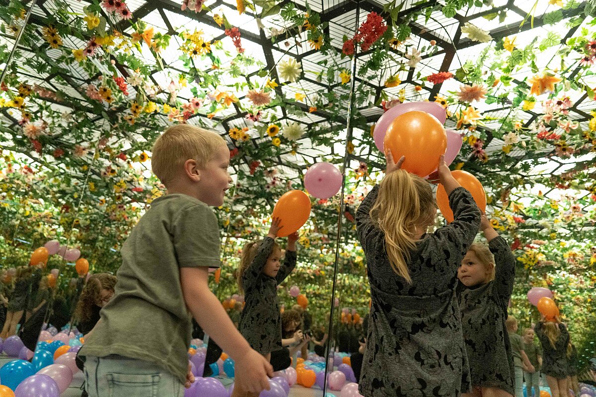 Kinderfeestje met bezoek aan Museum of Illusions