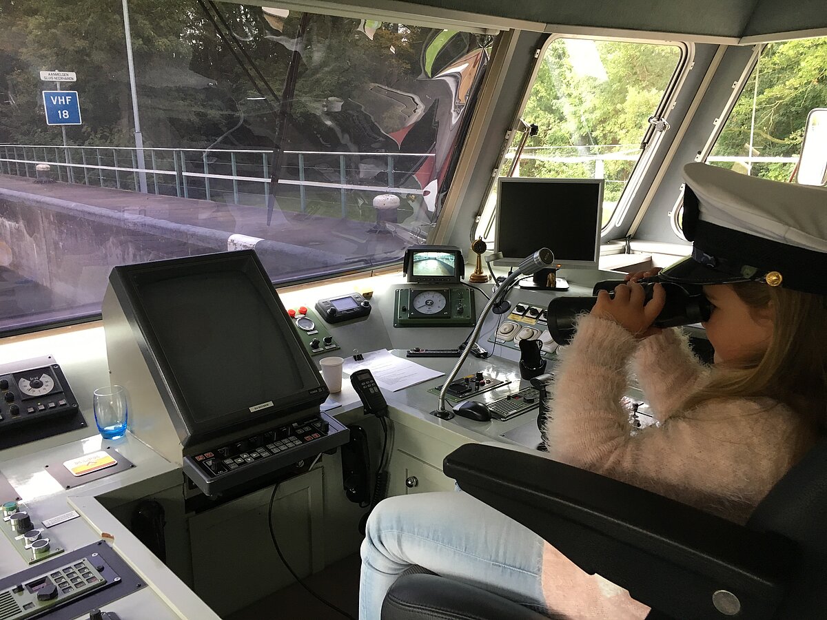 Kinderfeestje tijdens de Rondvaart op de Maas