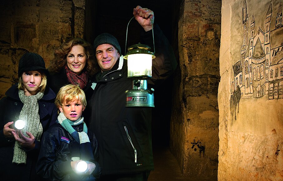 Tour on the Maas & Visit caves
